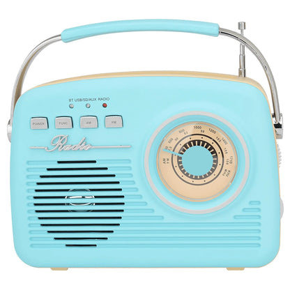 Experience Nostalgia with the Supersonic Multi-Function Bluetooth Retro Speaker - Rechargeable and Perfect for Any Occasion