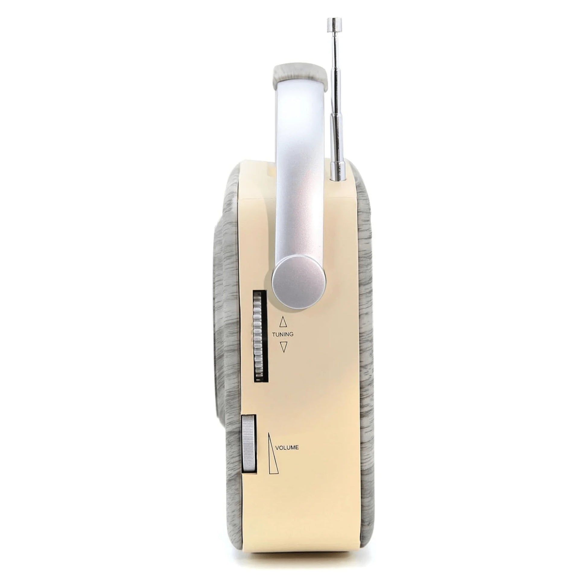 Discover the Nostalgic Charm of the Emerson Portable Retro Radio - Rechargeable and Bluetooth Equipped for Ultimate Listening Freedom!